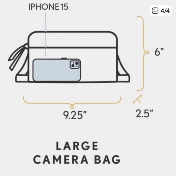 Portland Leather Tan Crossbody Bag with Luxurious Leather Finish - Pre-owned - Picture 10 of 10